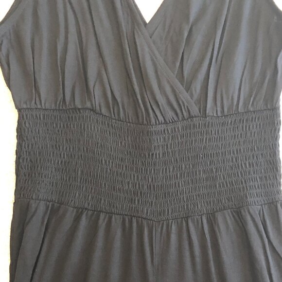 NWT LASCANA Women's Black Tie-Shoulder Jumpsuit - Picture 6 of 11